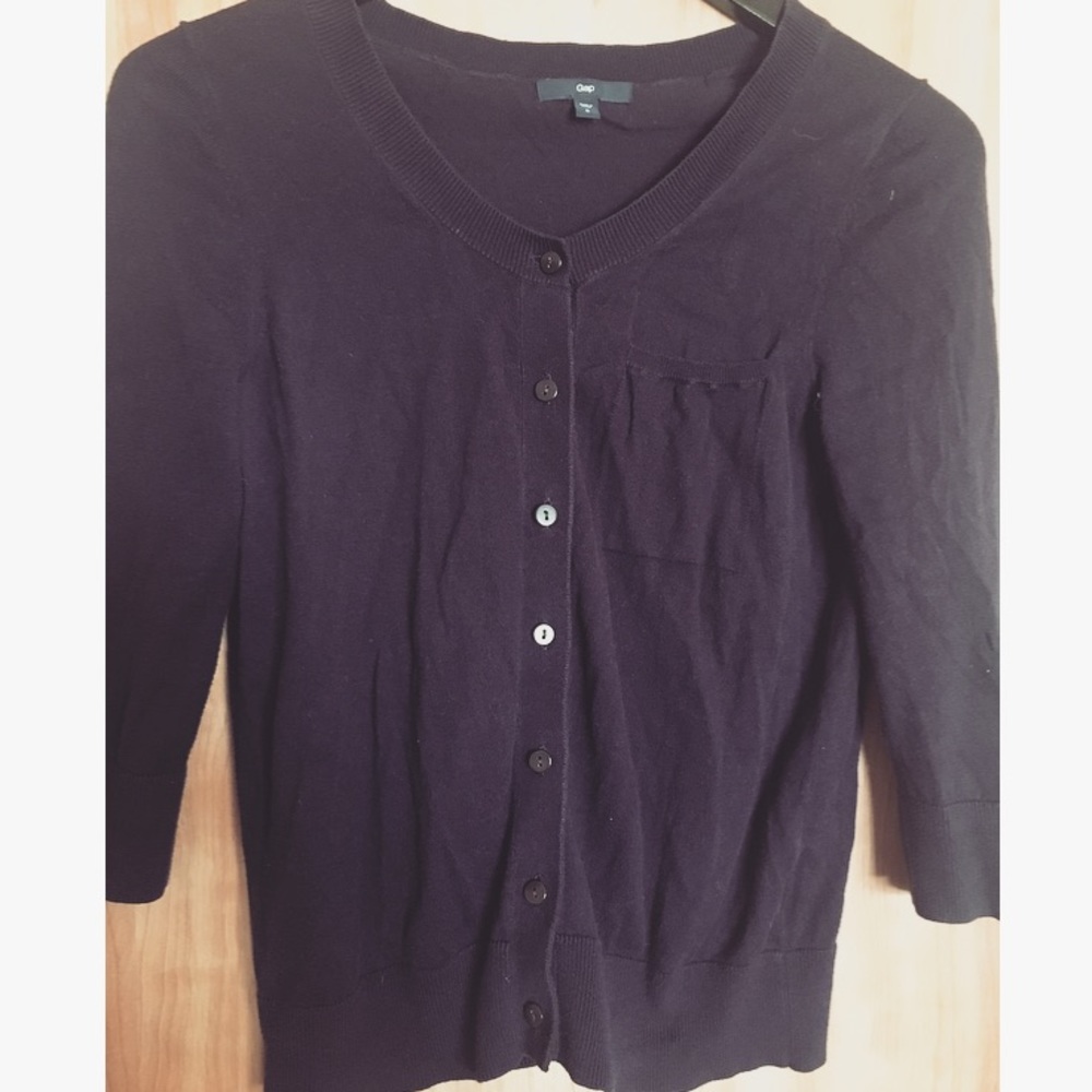 Gap Plum Cardigan